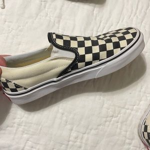 Checkered Vans